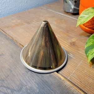 OVALWARE Paperless Stainless Steel Pour Over Coffee Filter